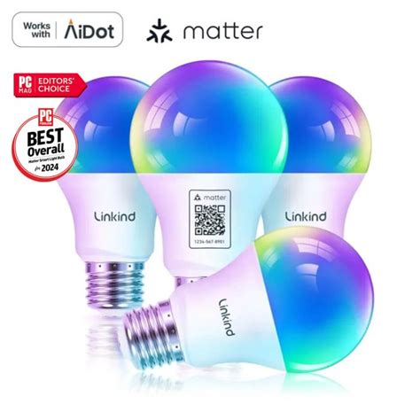 linkind bulb|Tested: Linkind's Matter smart light bulbs reliably work with Apple .
